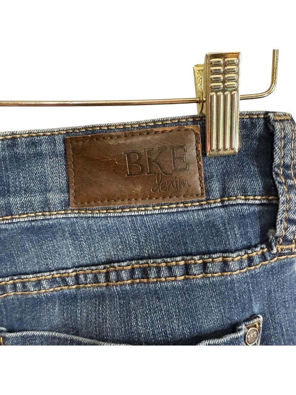Women's BKE Denim Jeans, Size 29X31.5, Blue - Picture 4 of 11